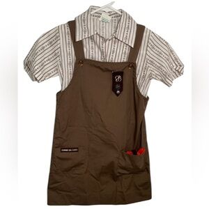 Vintage Girl Scouts Brownie Short Sleeve Uniform 7